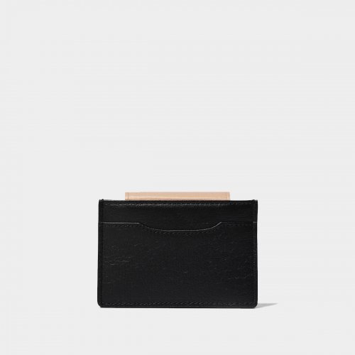 Sami Flip Card Wallet - Black Pink
