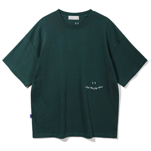 Smile 반팔티셔츠 BK3993_그린
