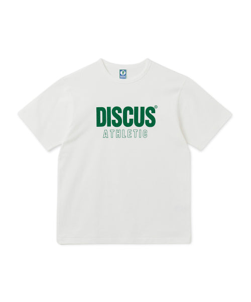 Super Heavyweight Regular Fit Letter Logo T-Shirt Off White