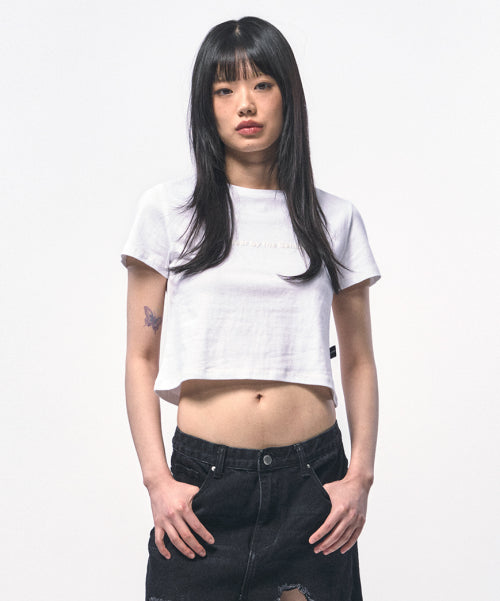 Seewear Crop T-Shirt White