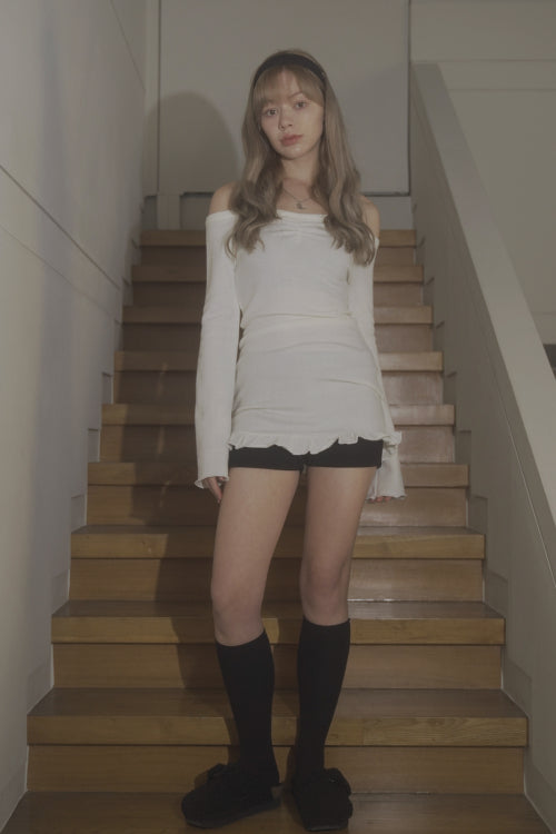 SENDIA DRESS-IVORY