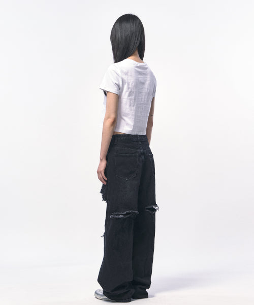 Seewear Crop T-Shirt White