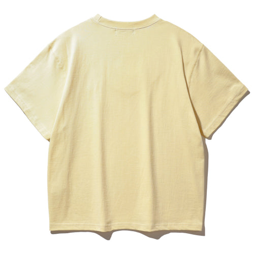 [여성]Minimal logo 반팔티셔츠 BK3981_옐로우