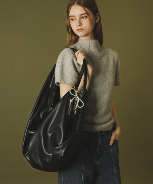 (Pouch set) Wing leather bag _ BLACK