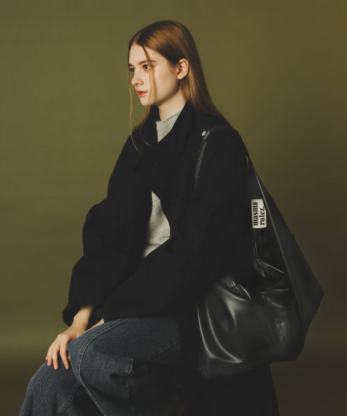 (Pouch set) Wing leather bag _ BLACK